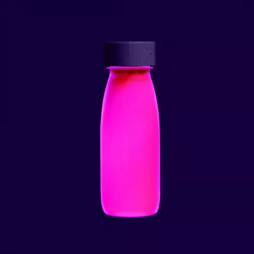 Petit Boum Sensorische Fles Float - Pink Fluo - Afbeelding 4