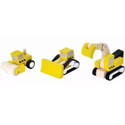 Plan Toys Voertuigjes Wegenbouw