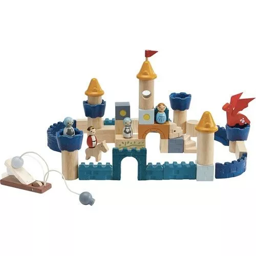Plan Toys Bouwblokken Kasteel - 47st - Afbeelding 2