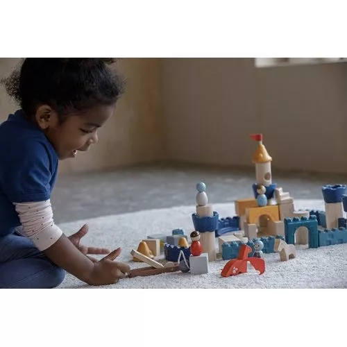 Plan Toys Bouwblokken Kasteel - 47st - Afbeelding 8