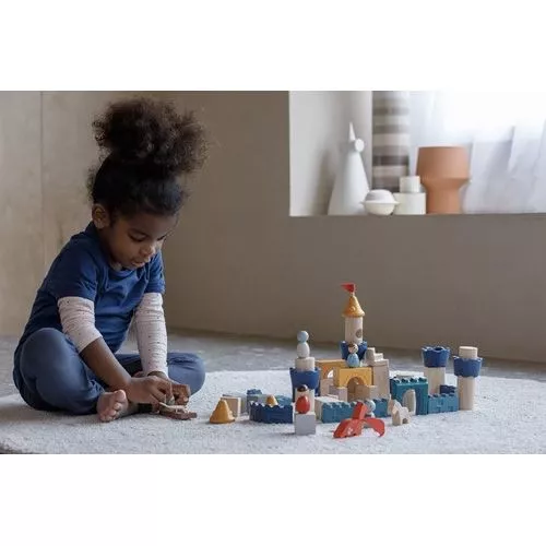 Plan Toys Bouwblokken Kasteel - 47st - Afbeelding 7