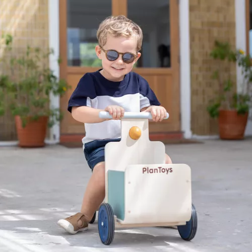 Plan Toys Loopfiets Bezorgfiets - Orchard - Afbeelding 6