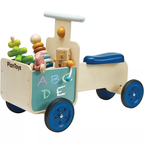 Plan Toys Loopfiets Bezorgfiets - Orchard - Afbeelding 5