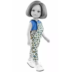 Paola Reina Poppenkleding Tuinbroek Cristi - Amigas - 32 Cm
