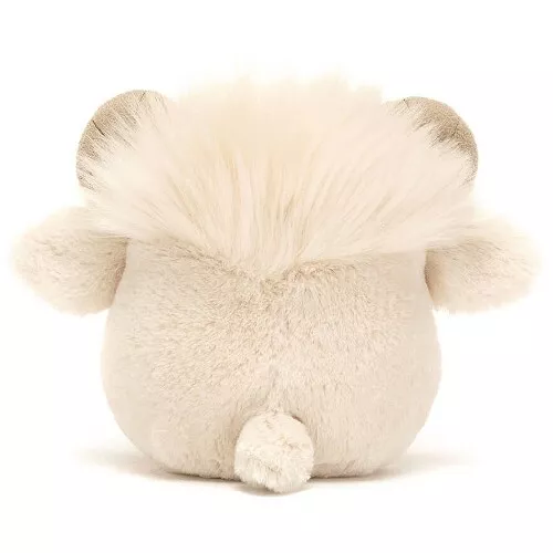 Jellycat Knuffelschaap Amuseabean Ram - 10 Cm - Afbeelding 3