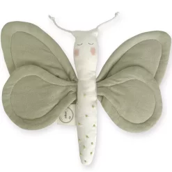 Saga Copenhagen Sensorische Knuffel Vlinder - Green Tea