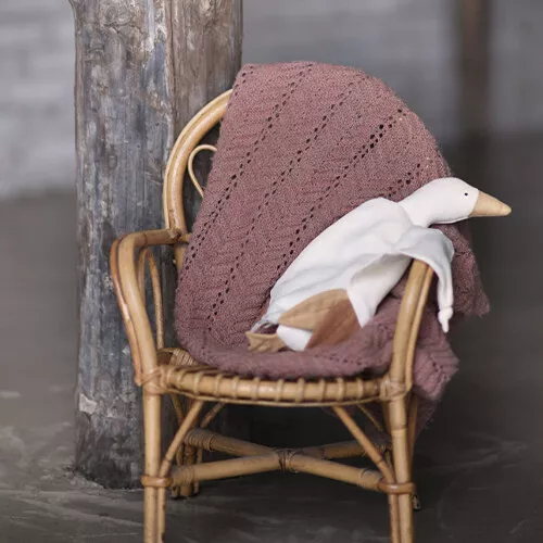 Saga Copenhagen Speendoek Gans - Silver Grey - Afbeelding 4