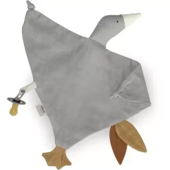 Saga Copenhagen Speendoek Gans - Silver Grey