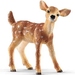 Schleich Wild Life Witstaarthertenjong - 5,5 Cm