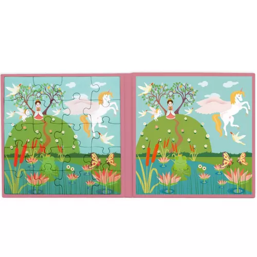 Scratch Europe Magnetisch Puzzelboek Prinses - 2x20st - Afbeelding 2