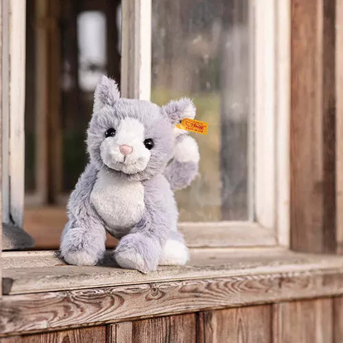 Steiff Knuffelpoes Cassie Cat - 26 Cm - Afbeelding 5