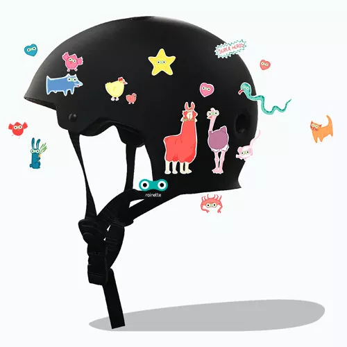 Rainette Reflecterende Stickers - Superhelden - Afbeelding 3