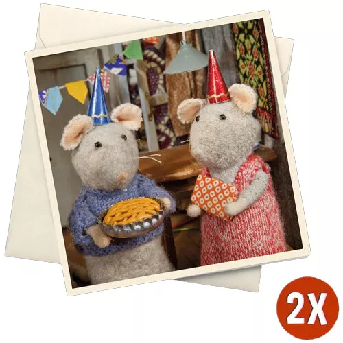 Studio Schaapman Muizenhuis Kaartenset - Feest - Afbeelding 5