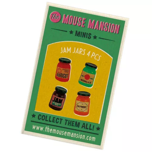 Studio Schaapman Muizenhuis Mini's - Jampotten - 4st