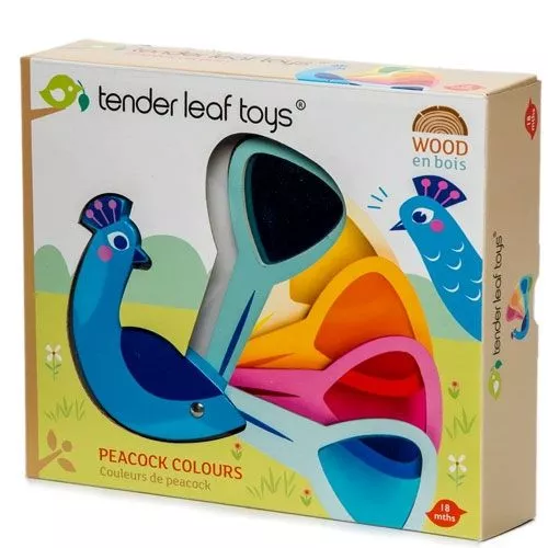 Tender Leaf Toys Pauwenkleuren - Afbeelding 3