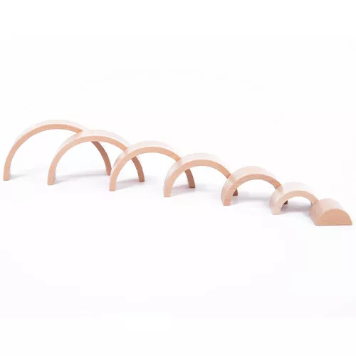 Tickit Stapelvormen Regenboog - 7st - Afbeelding 3