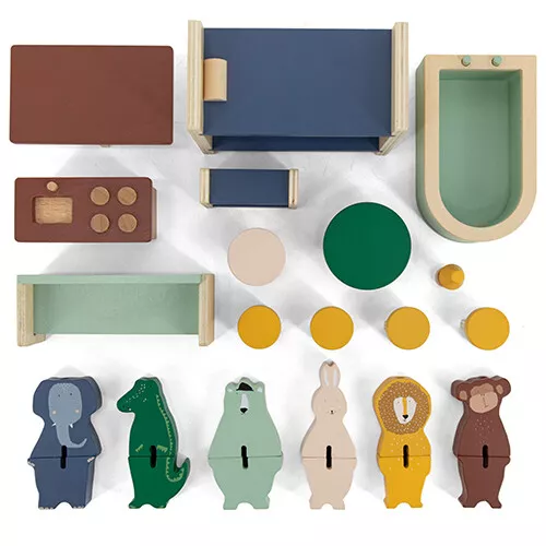 Trixie Poppenhuis Met Meubels - Afbeelding 4