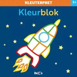 Uitgeverij Ballon Kleurblok Raket