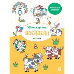 Uitgeverij Ballon Kleuren Op Code - Boerderij