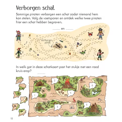 Uitgeverij Usborne Piraten Doeboek - Afbeelding 2