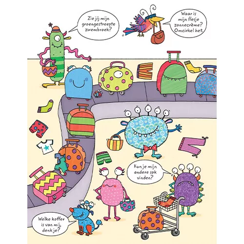 Uitgeverij Usborne Uitwisboek - Puzzels Op Reis - Afbeelding 7