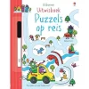 Uitgeverij Usborne Uitwisboek - Puzzels Op Reis