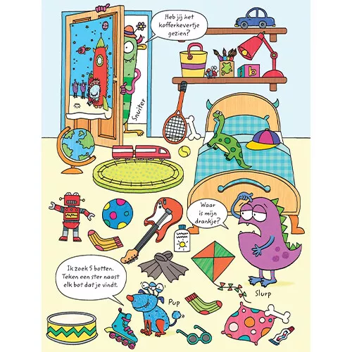Uitgeverij Usborne Uitwisboek - Puzzels Op Reis - Afbeelding 5