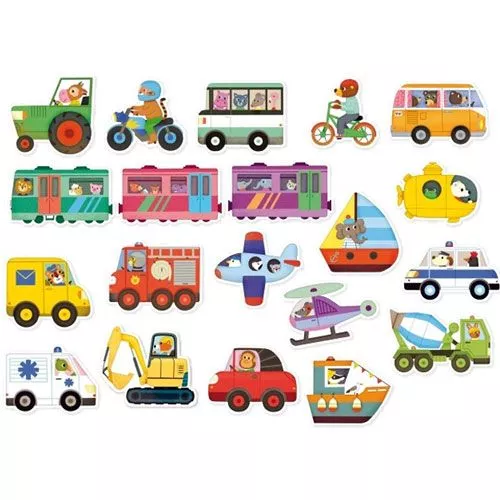 Vilac Magneten Voertuigen (20st)