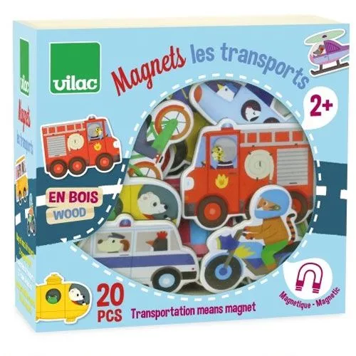 Vilac Magneten Voertuigen (20st) - Afbeelding 2