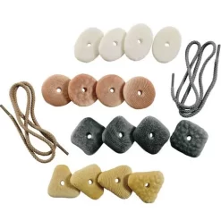 Yellow Door Rijgstenen - 16st