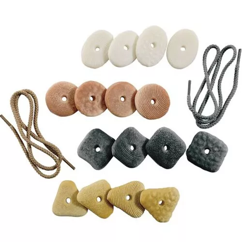 Yellow Door Rijgstenen - 16st