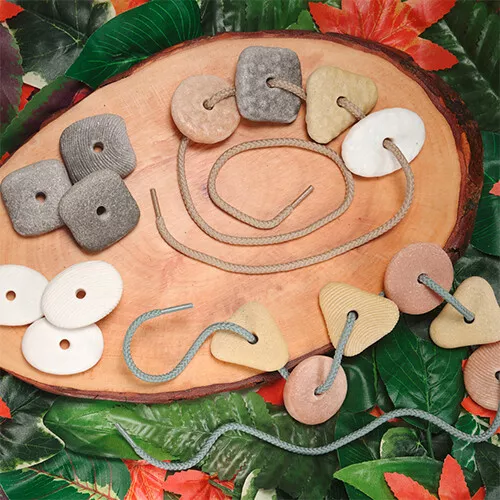 Yellow Door Rijgstenen - 16st - Afbeelding 3